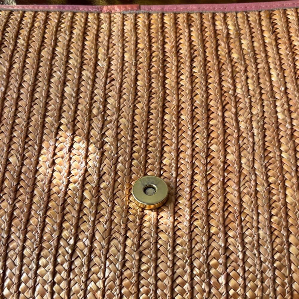 Elegant Coral Embossed Clutch - Picture 6 of 17